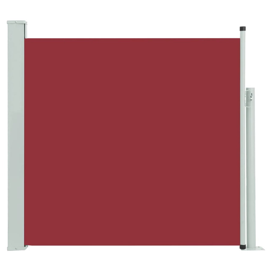 Tuinscherm Uittrekbaar 170 x 300 cm Rood