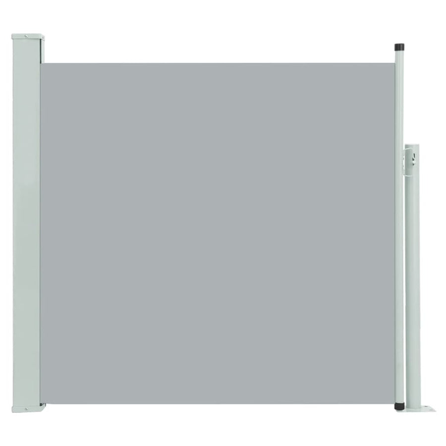 Tuinscherm Uittrekbaar 170 x 300 cm Grijs