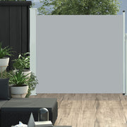 Uittrekbaar tuinscherm 170x300 cm grijs
