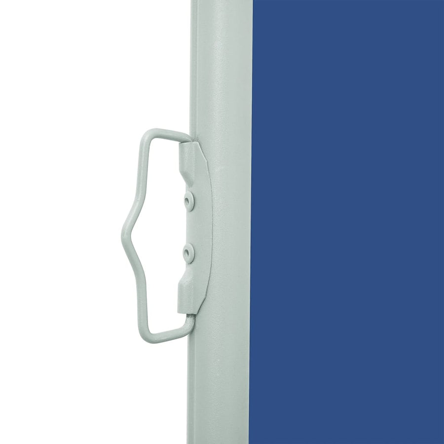 Tuinscherm uittrekbaar 100x300 cm blauw 100 x 300 cm Blauw