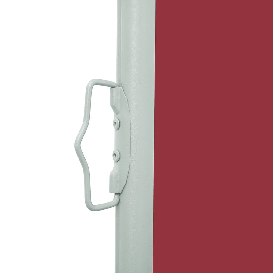 Tuinscherm uittrekbaar 100x300 cm rood 100 x 300 cm Rood