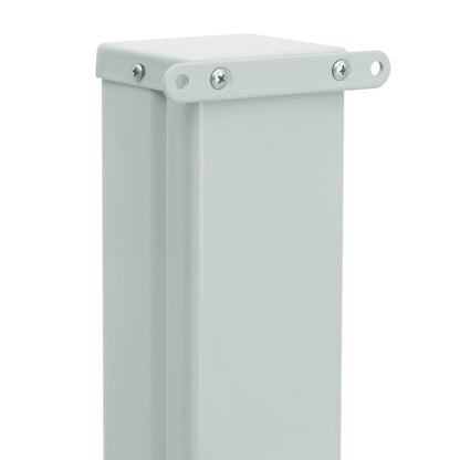 Tuinscherm Uittrekbaar 100 x 500 cm Zwart