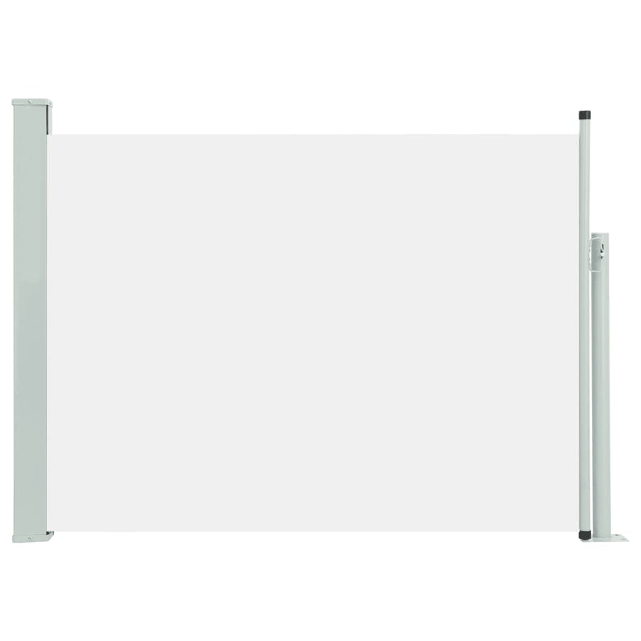 Tuinscherm Uittrekbaar 100 x 500 cm Crème