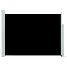 Tuinscherm Uittrekbaar 120 x 500 cm Zwart