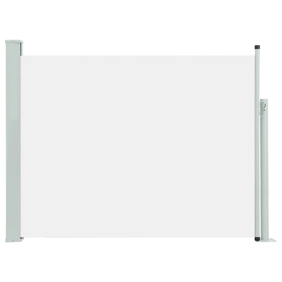 Tuinscherm Uittrekbaar 140 x 500 cm Crème