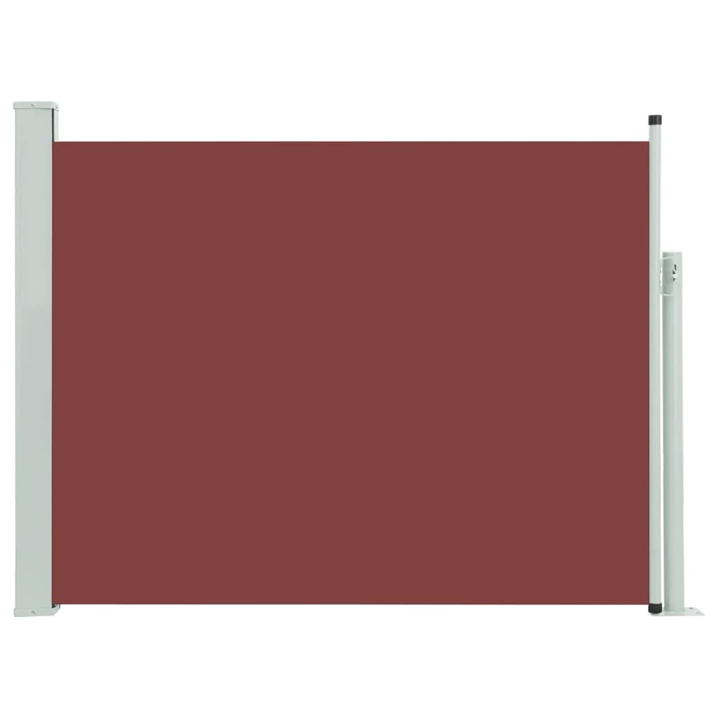 Tuinscherm Uittrekbaar 140 x 500 cm Bruin
