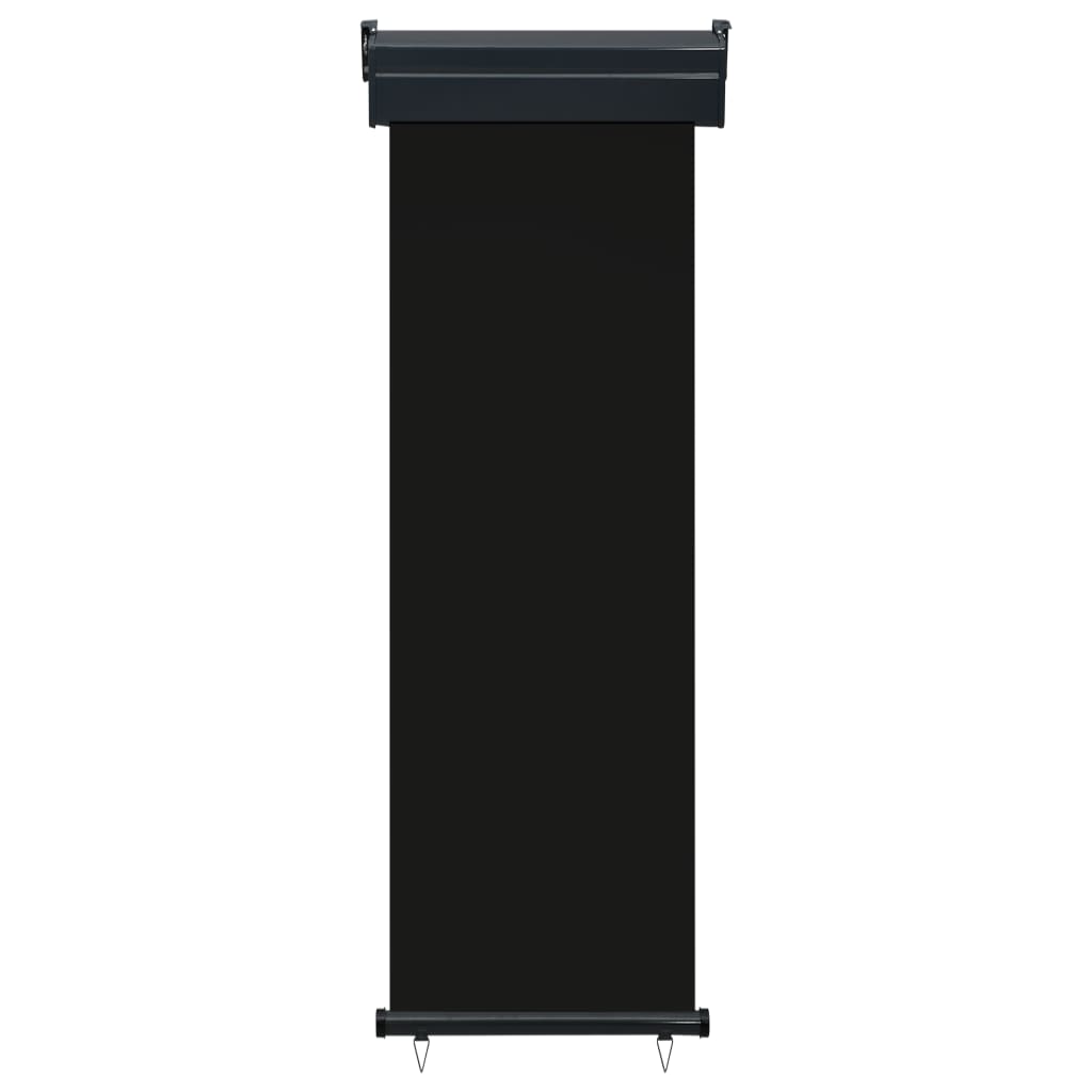 Balkonscherm 65 x 250 cm Zwart