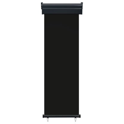 Balkonscherm 65 x 250 cm Zwart
