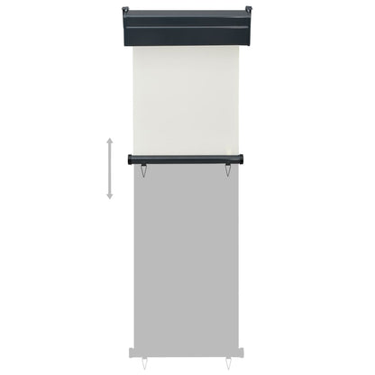 Balkonscherm Kleurig 65 x 250 cm Crème