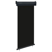 Balkonscherm 85x250 cm zwart