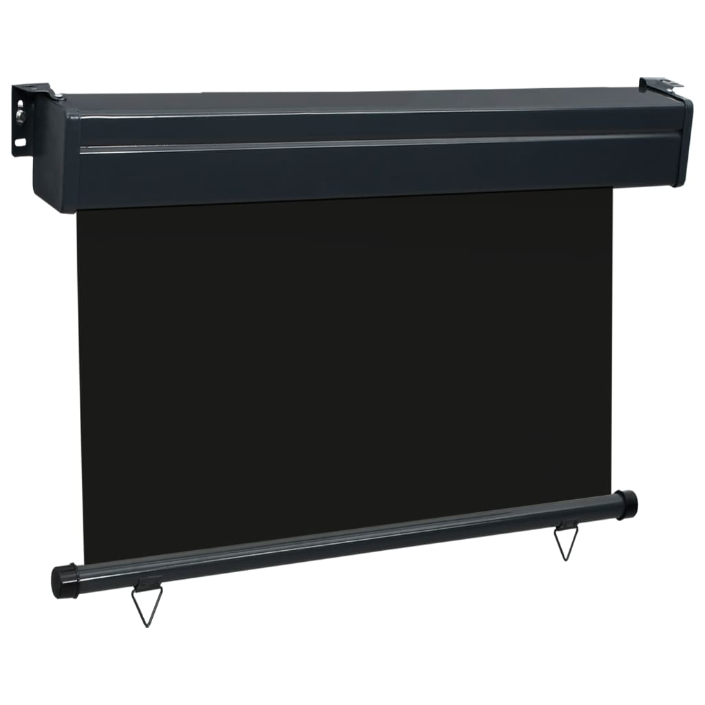 Balkonscherm 85x250 cm zwart 85 x 250 cm Zwart