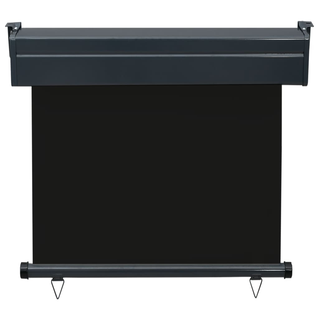 Balkonscherm 85x250 cm zwart 85 x 250 cm Zwart