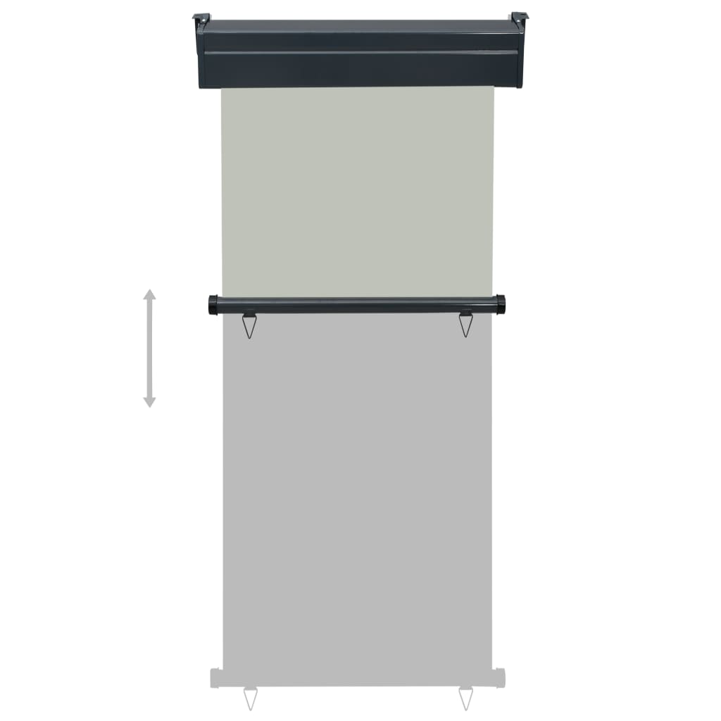 Balkonscherm 85x250 cm grijs 85 x 250 cm Grijs