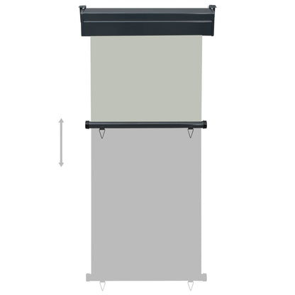 Balkonscherm 85x250 cm grijs 85 x 250 cm Grijs