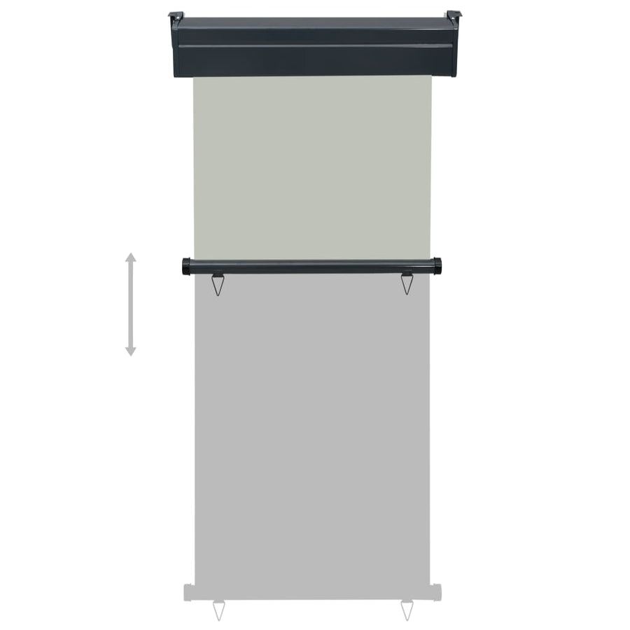 Balkonscherm 85x250 cm grijs 85 x 250 cm Grijs