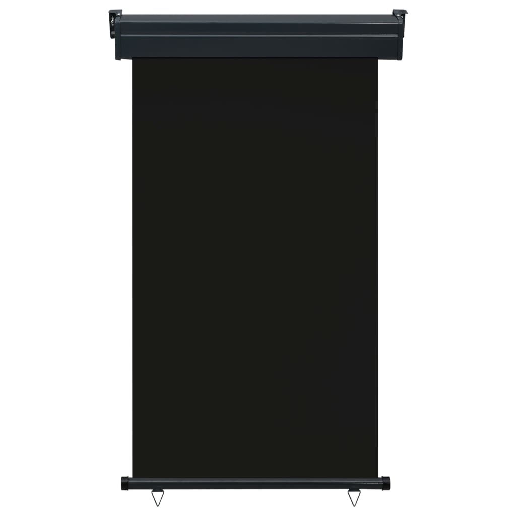 Balkonscherm 105 x 250 cm Zwart