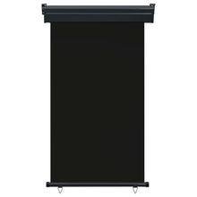 Balkonscherm 105 x 250 cm Zwart