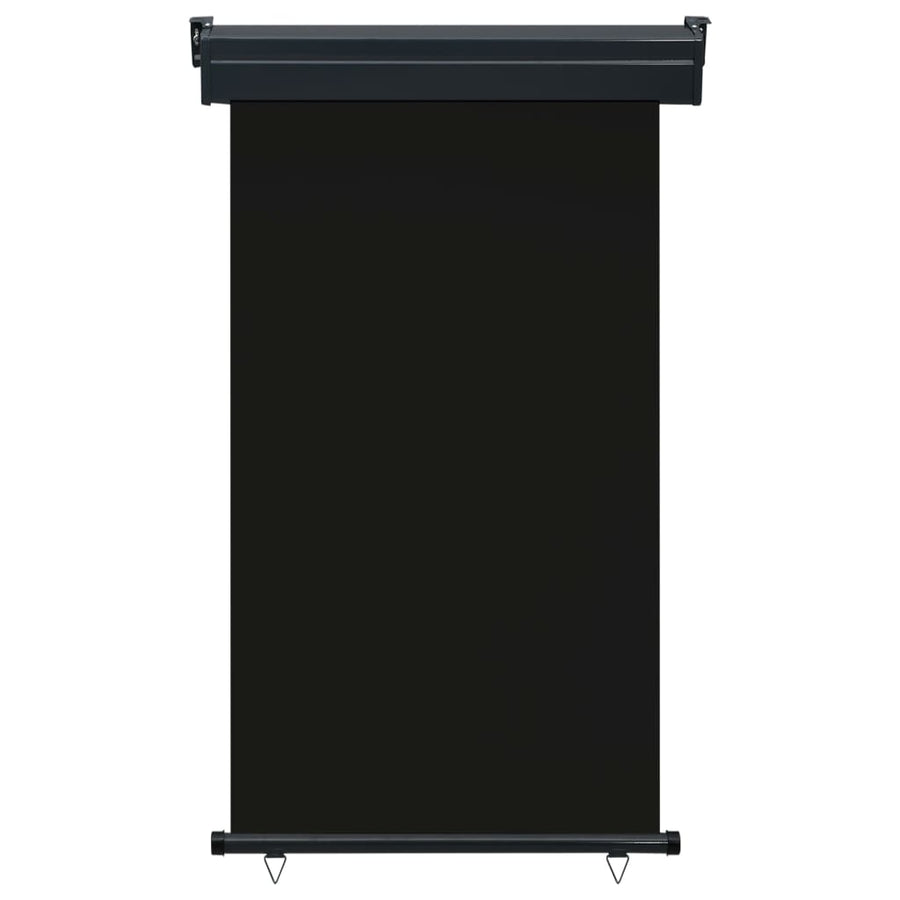 Balkonscherm 105 x 250 cm Zwart