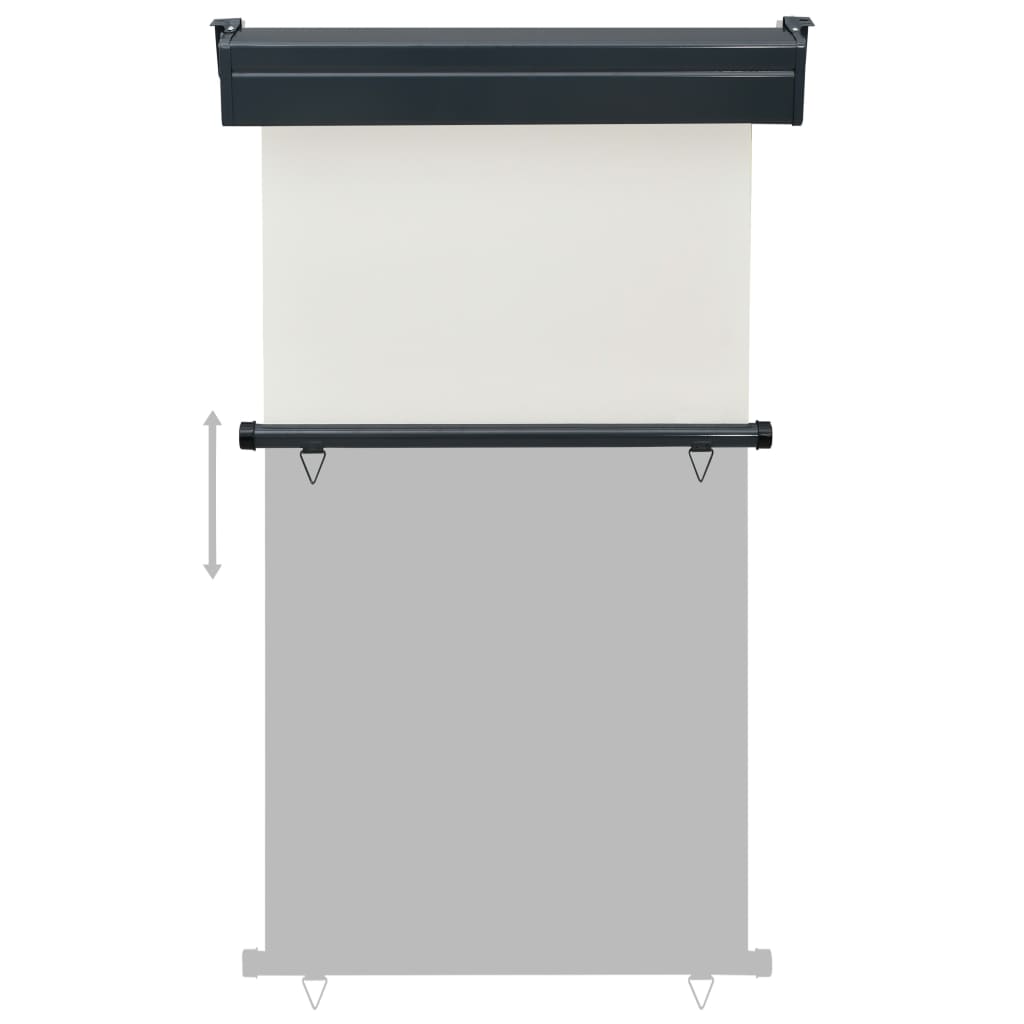 Balkonscherm Kleurig 105 x 250 cm Crème