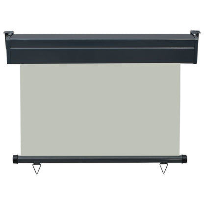 Balkonscherm 105 x 250 cm Grijs