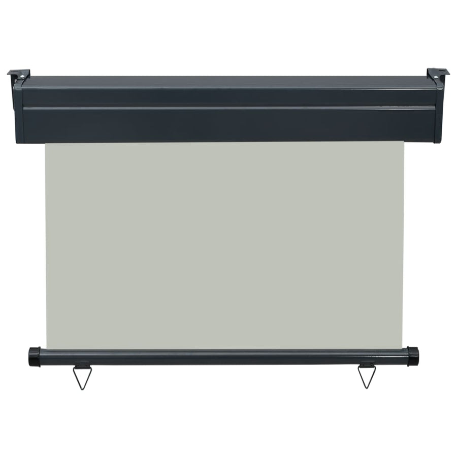 Balkonscherm 105 x 250 cm Grijs