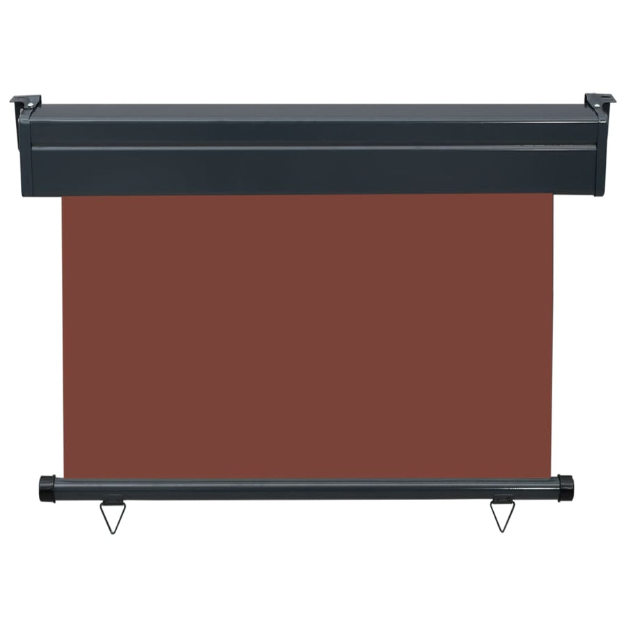 Balkonscherm 105 x 250 cm Bruin