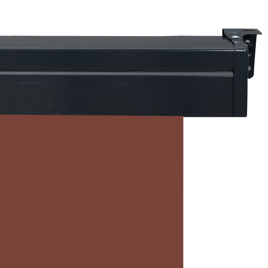 Balkonscherm 105 x 250 cm Bruin