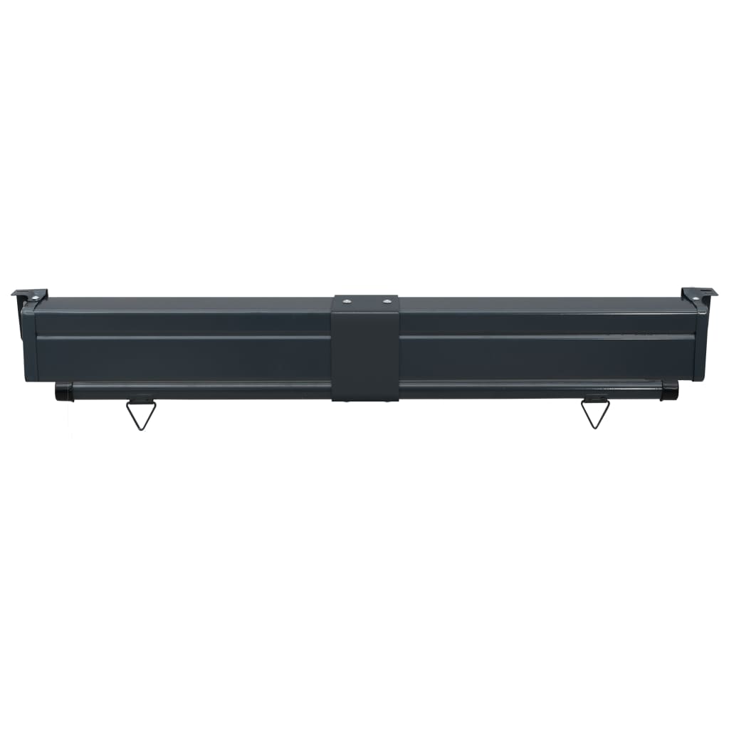 Balkonscherm 120X250 Cm Zwart 120 x 250 cm