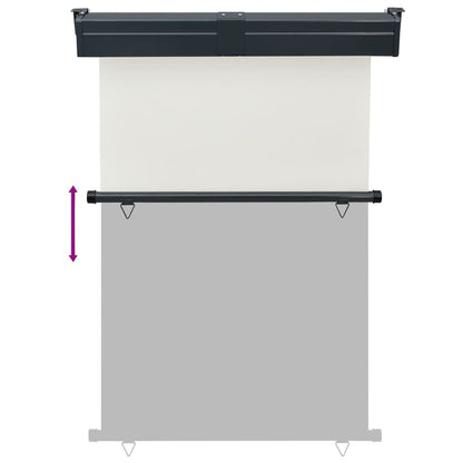 Balkonscherm 120X250 Cm Crèmekleurig 120 x 250 cm
