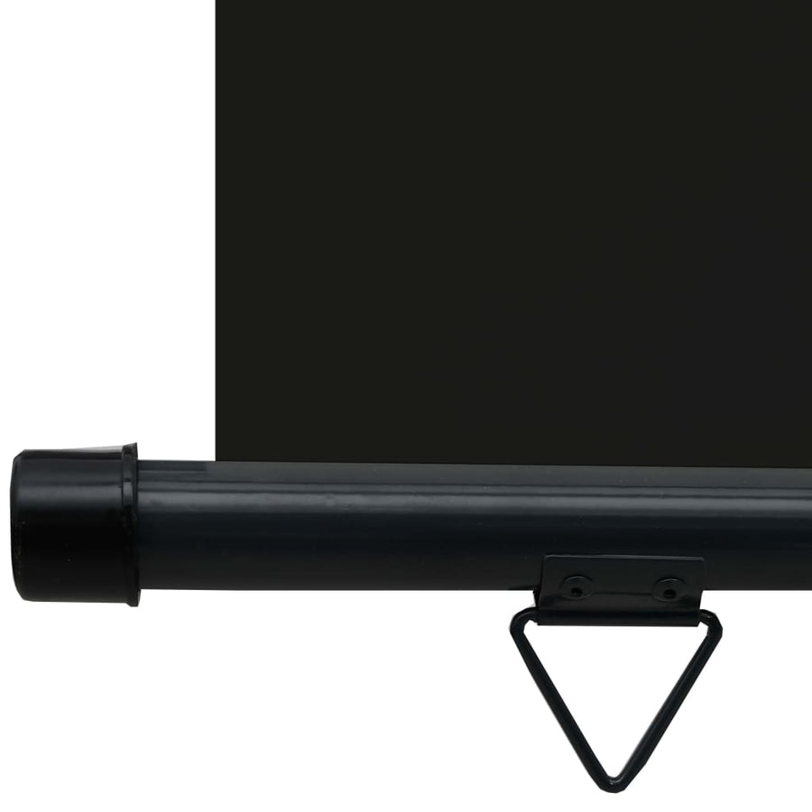 Balkonscherm 140 x 250 cm Zwart