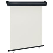 Balkonscherm 145x250 cm crèmekleurig