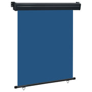 Balkonscherm 145x250 cm blauw polyester