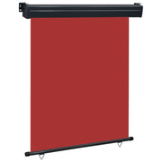Balkonscherm 145x250 cm rood