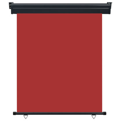 Balkonscherm 140 x 250 cm Rood