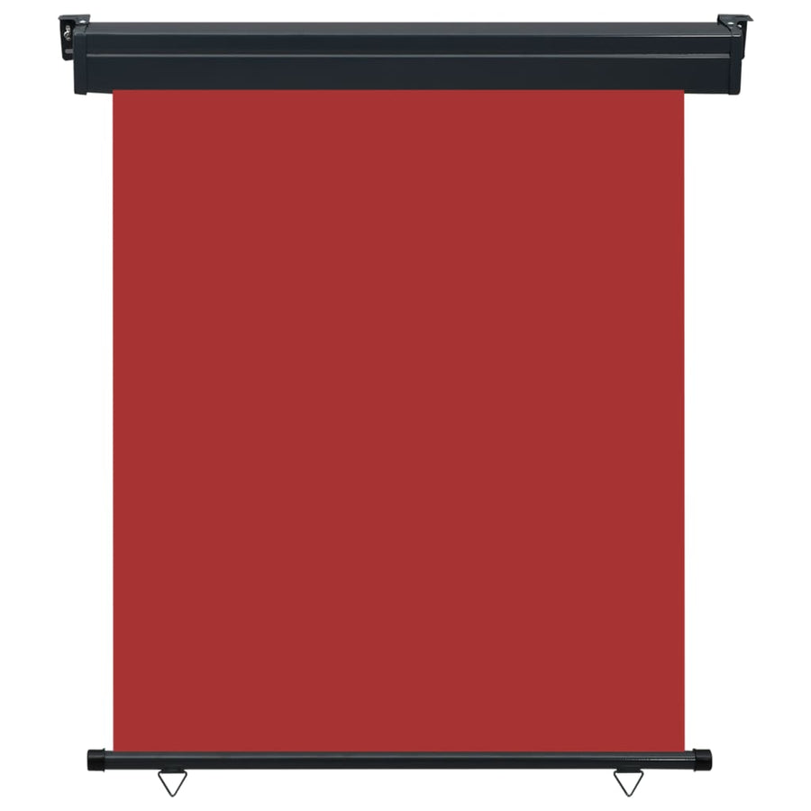 Balkonscherm 140 x 250 cm Rood