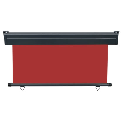 Balkonscherm 140 x 250 cm Rood