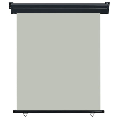 Balkonscherm 140 x 250 cm Grijs