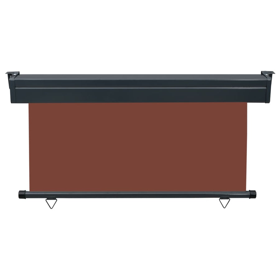 Balkonscherm 140 x 250 cm Bruin