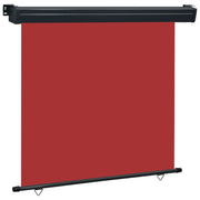 Balkonscherm 165x250 cm rood