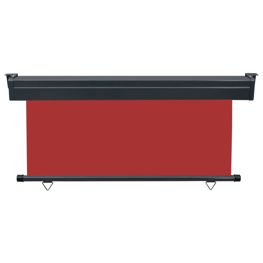Balkonscherm 160 x 250 cm Rood