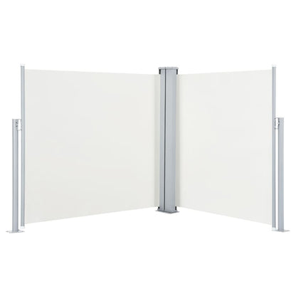 Windscherm Uittrekbaar Crème 100 x 600 cm