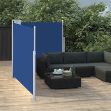 Windscherm Uittrekbaar Blauw 100 x 600 cm