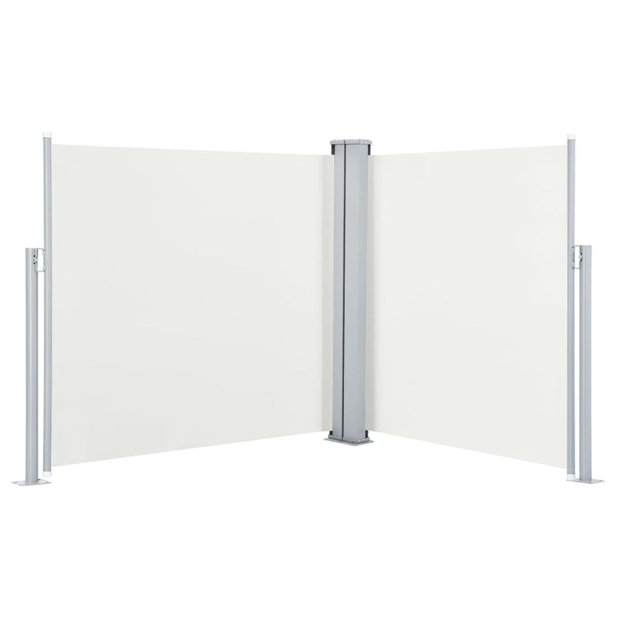 Windscherm Uittrekbaar 120 x 600 cm Crème