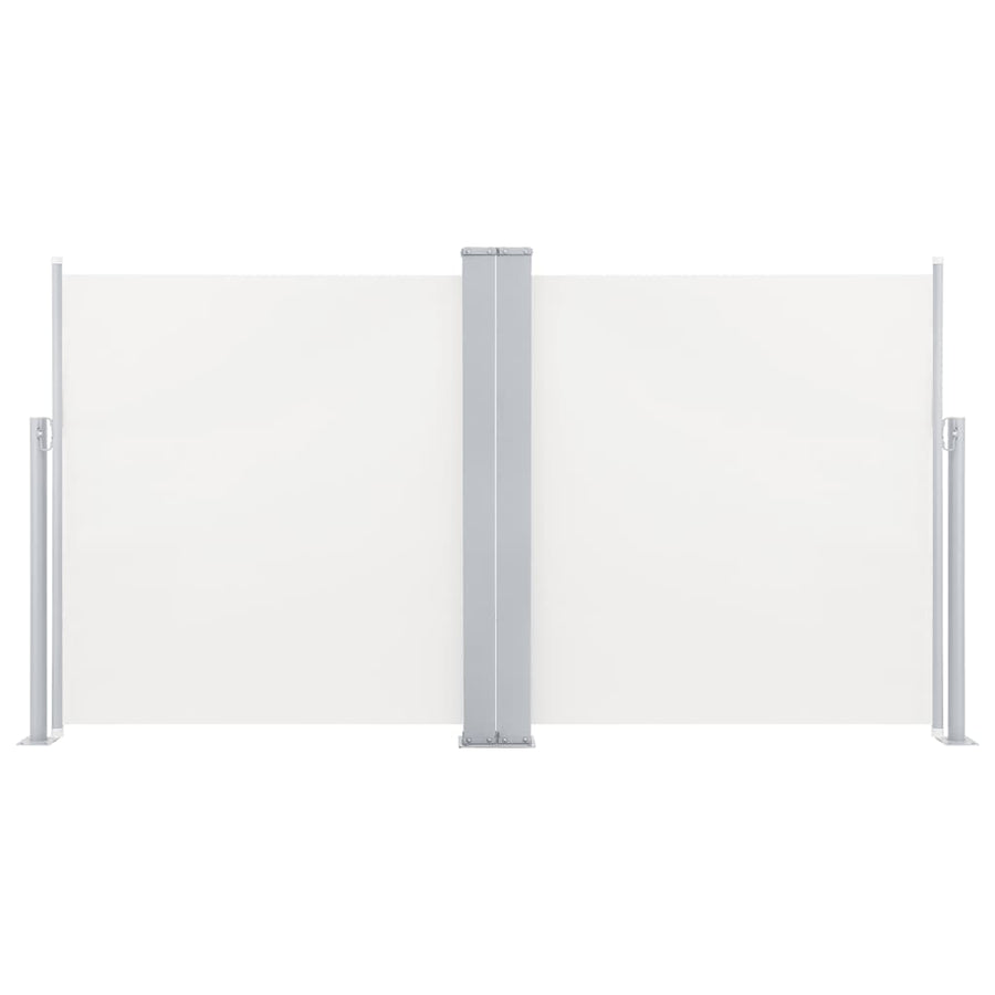 Windscherm Uittrekbaar 120 x 600 cm Crème