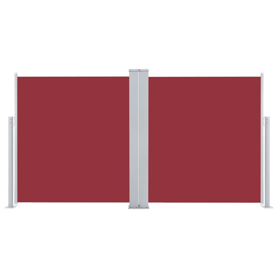 Windscherm Uittrekbaar 120 x 600 cm Rood