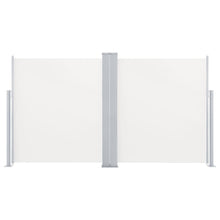 Tuinscherm Uittrekbaar Dubbel 170 x 600 cm Crème