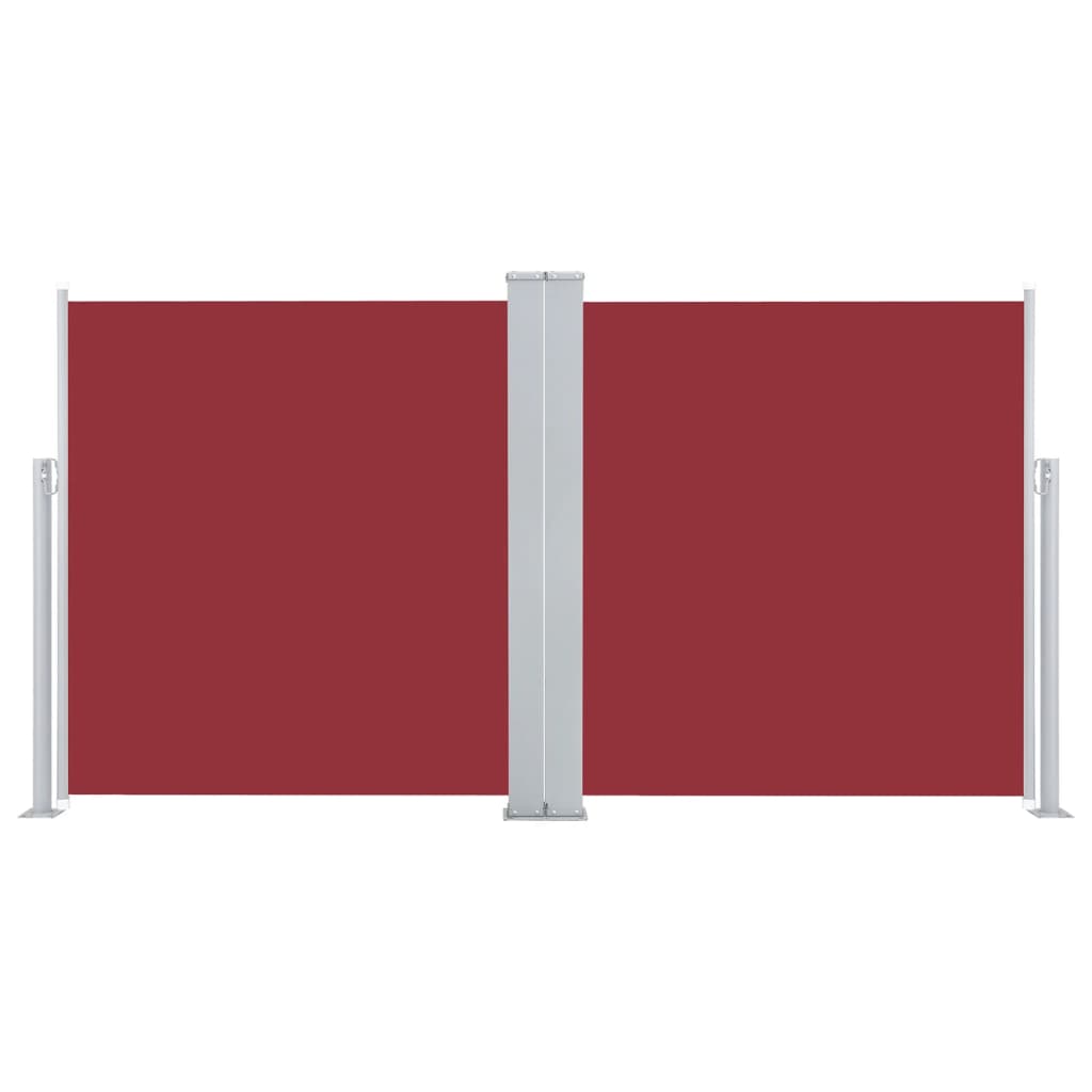 Windscherm Uittrekbaar 170 x 600 cm Rood