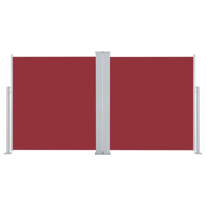 Windscherm Uittrekbaar 170 x 600 cm Rood