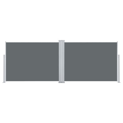 Windscherm uittrekbaar 100x1000 cm antraciet 100 x 1000 cm