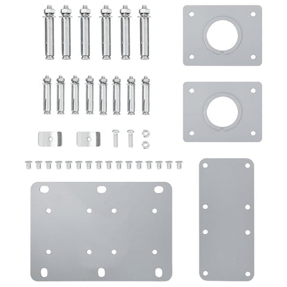 Windscherm uittrekbaar 100x1000 cm antraciet 100 x 1000 cm